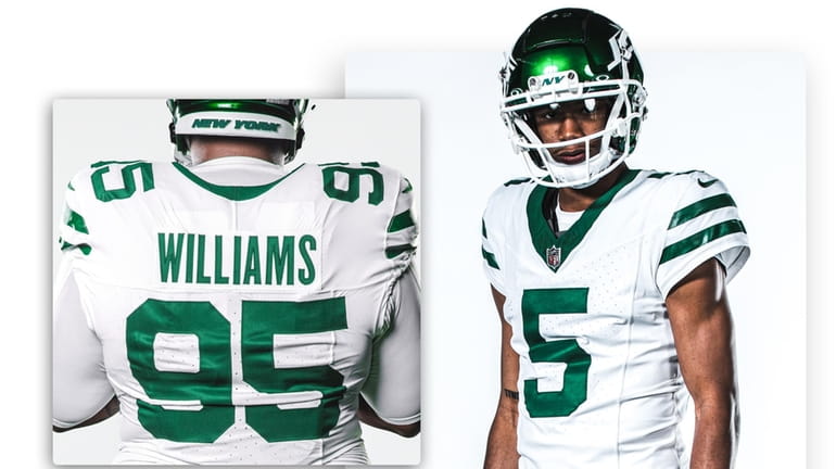 The Jets unveiled their new "legacy collection" uniforms for the...