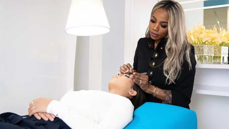 Clementina Richardson, founder of Envious Lashes in Commack, is a trailblazer...