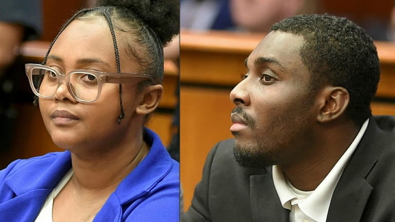 Valerie Owusu, left, and Emmanuel Addae, were found guilty of...