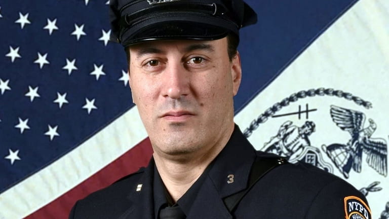 NYPD Highway Patrol officer Anastasios Tsakos was killed in the...
