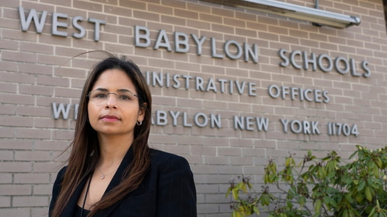 West Babylon schools Superintendent Yiendhy Farrelly in 2022.