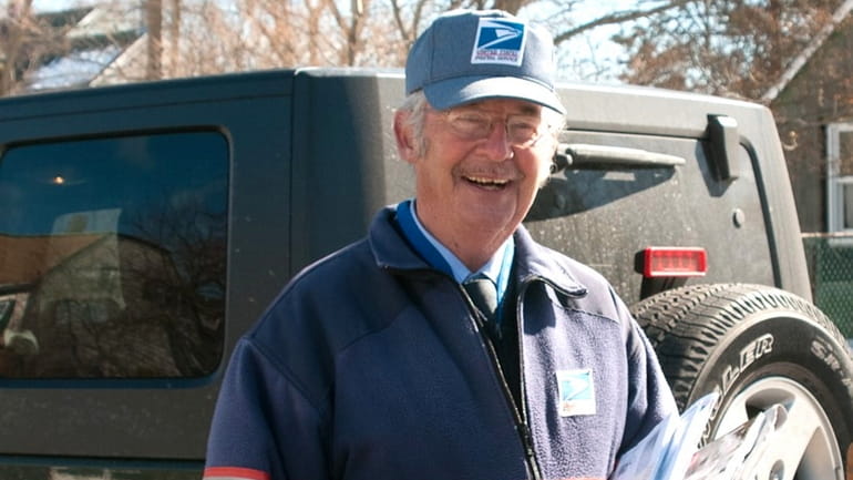 Mail carrier Arthur McCleery in 2010.