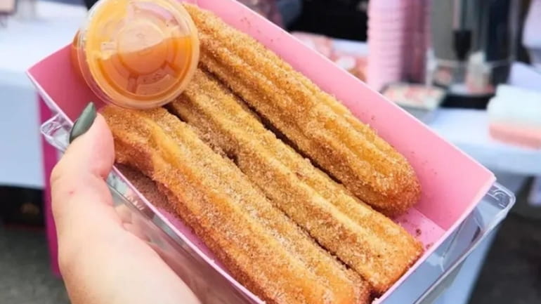 The Churro Chick will be selling food at the Mineola...