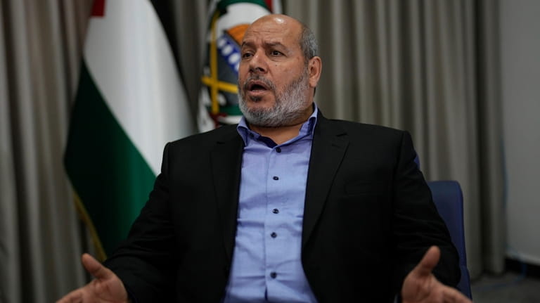 Khalil al-Hayya, a high-ranking official with the Palestinian militant group,...