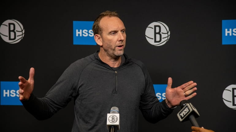 Nets general manager Sean Marks.