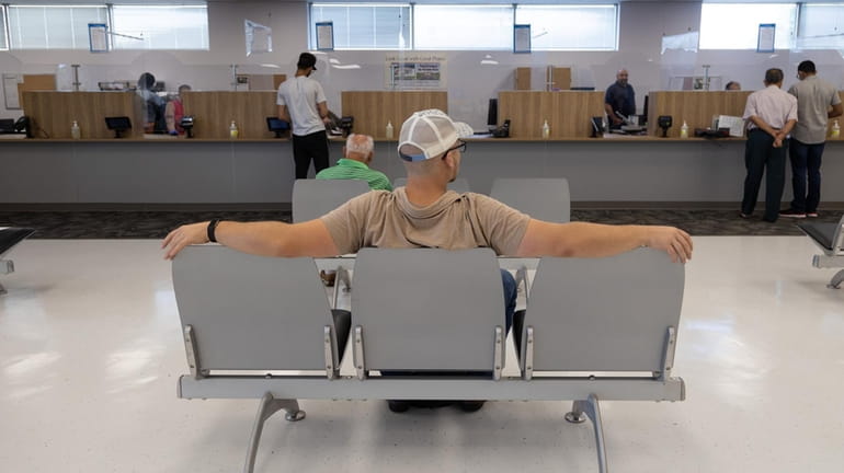 The renovated NYS DMV in Bethpage in July 2022.