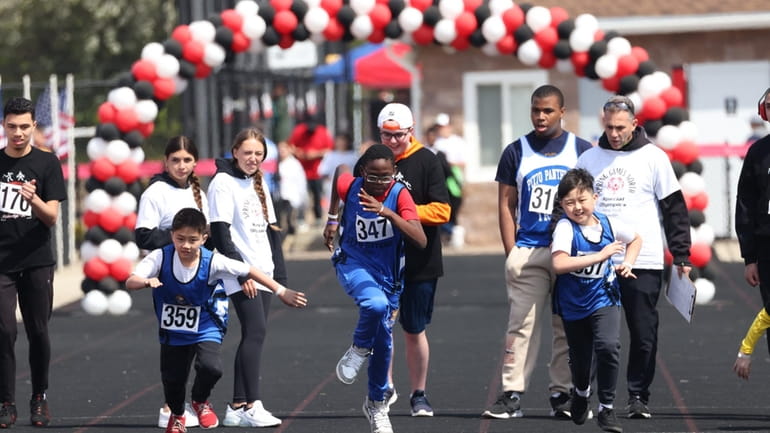 About 600 athletes competed in the Special Olympics New York Spring...