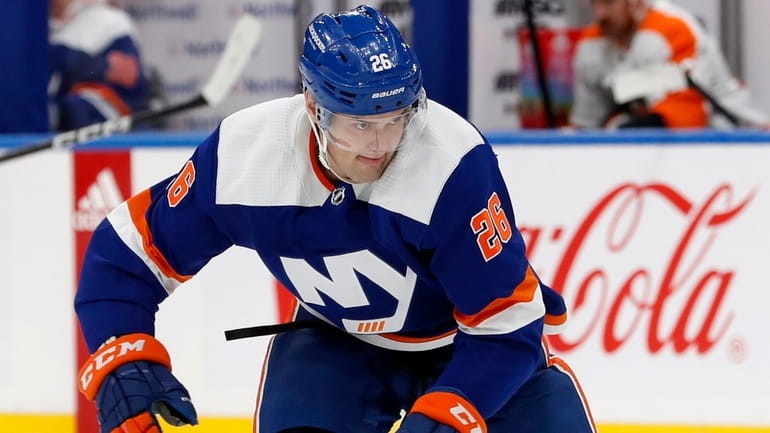 New York Islanders Oliver Wahlstrom NHL: New York Islanders news: Oliver  Wahlstrom signs one-year extension