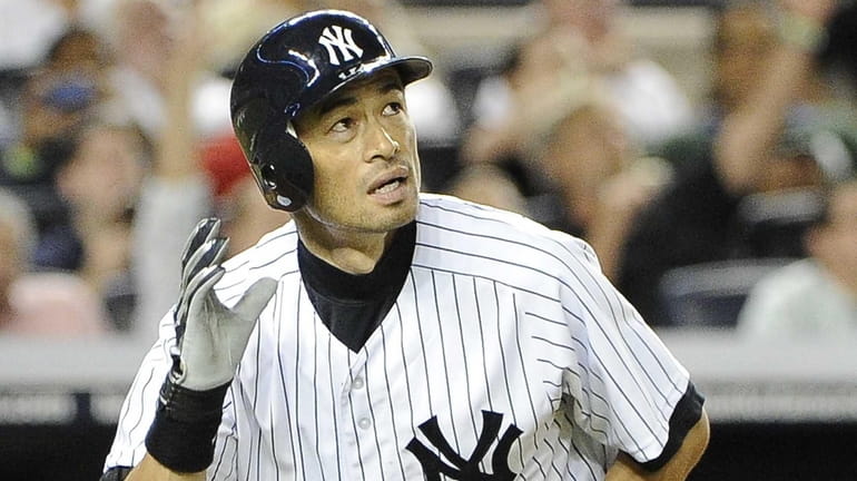 Ichiro Suzuki's 100th homer keeps hitting streak with Yankees alive -  Newsday