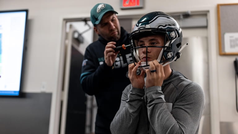 Super Bowl: From LI to LVII, Eagles' Greg Delimitros fully equipped -  Newsday