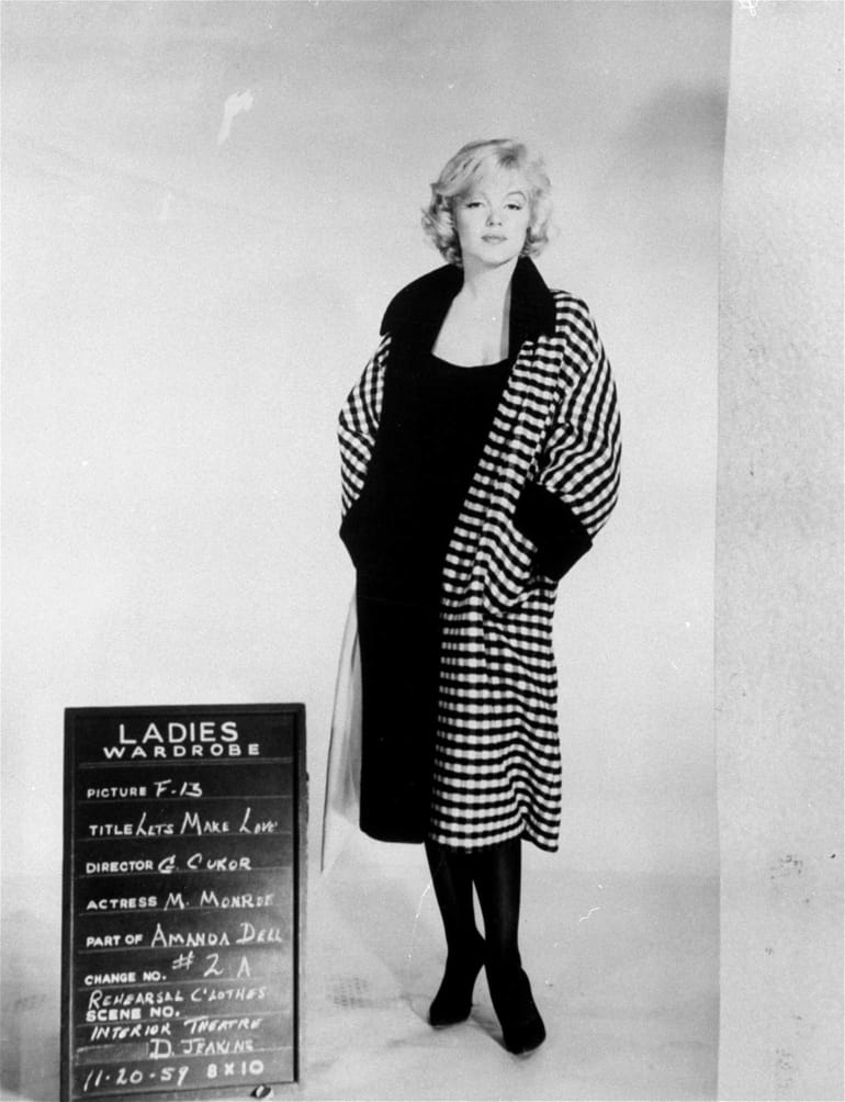 Marilyn Monroe posing Some Like It Hot figure hugging dress Vintage 8x10  Photo
