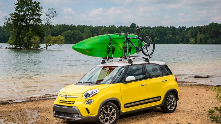 The 2014 Fiat 500L is a roomy European-style station wagon/crossover...