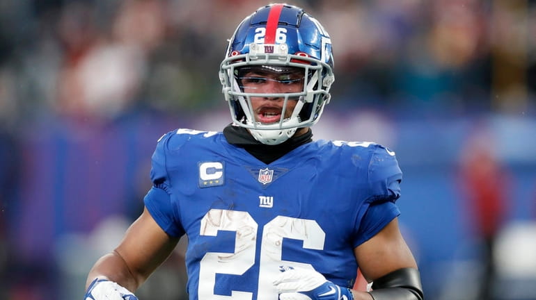 Giants no longer see Saquon Barkley as more than just a running back -  Newsday