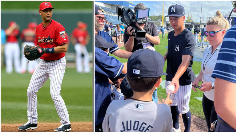 Derek Jeter signed ball for 13-year-old Anthony Volpe at 2014 All-Star Game  - Newsday
