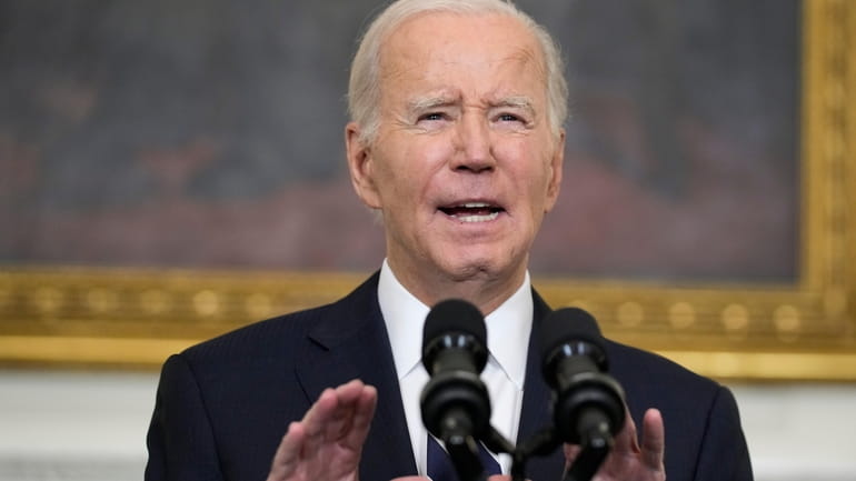 President Joe Biden plans to use a Tuesday speech to condemn the...