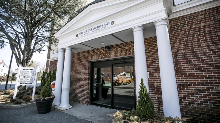 Pictured is Oyster Bay Town Hall, where legislators recently approved...