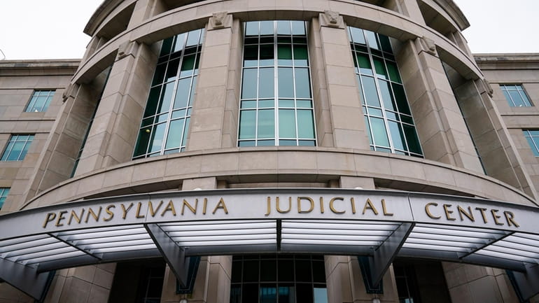 The exterior of the Pennsylvania Judicial Center, home to the...