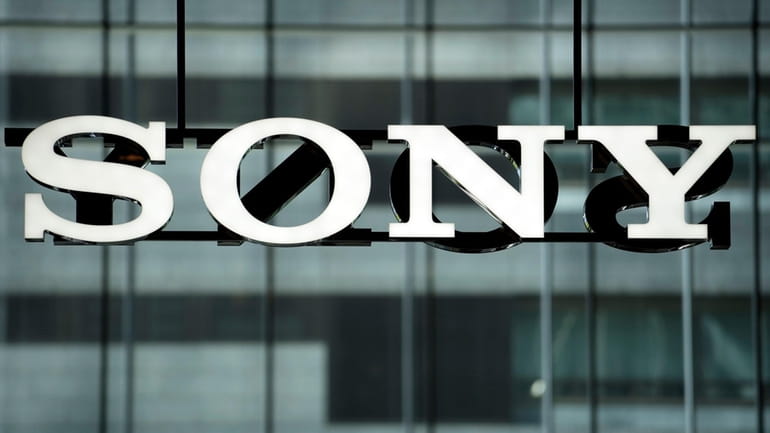 A Sony logo is seen at the headquarters of Sony...
