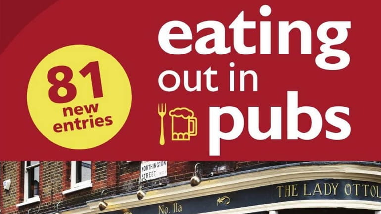 Michelin's 2013 "Eating Out in Pubs" guide.