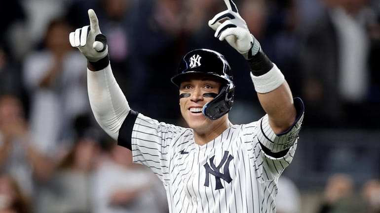 Aaron Judge proving that the best player on the planet wears