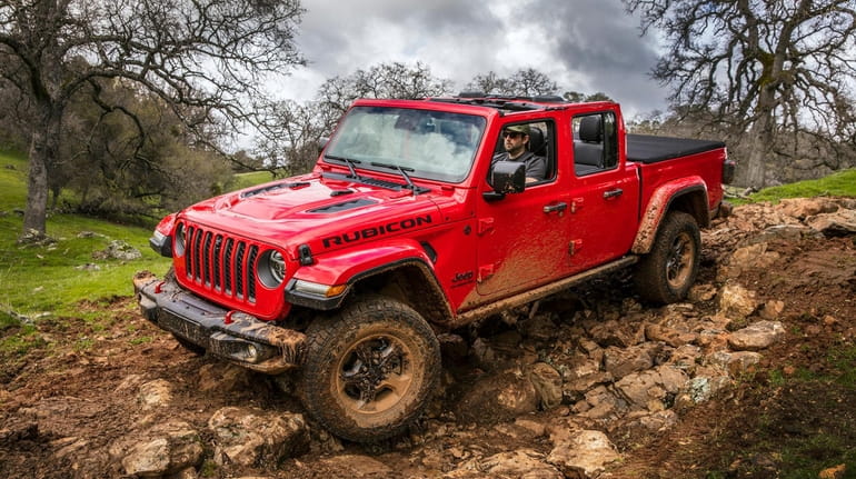 The 2020 Jeep Gladiator is a midsized pickup with the character...