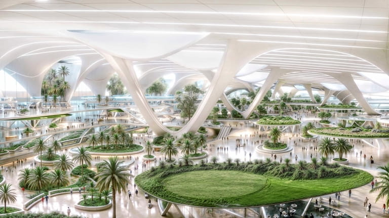This artist's rendering provided by the government of Dubai shows...