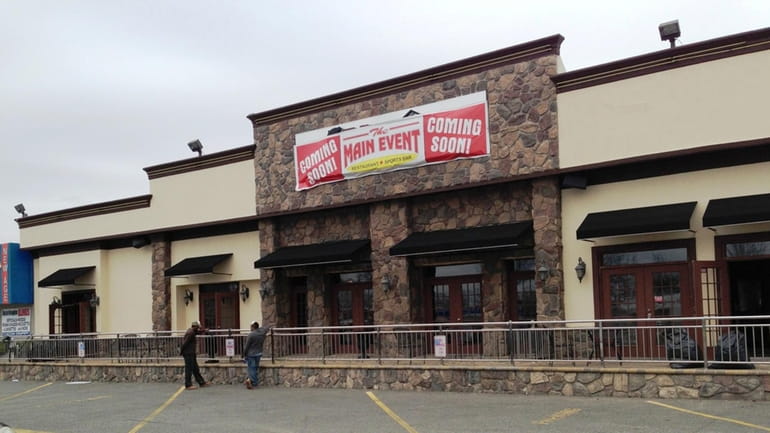 The Main Event will soon open in Farmingdale.