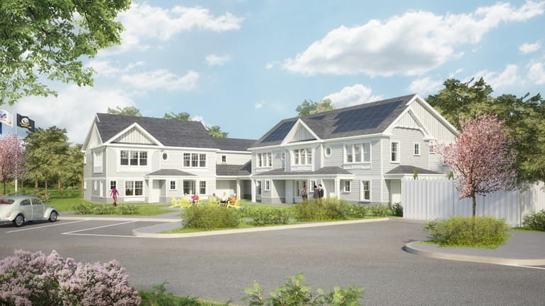 A rendering of Concern Housing's Liberty Gardens community in Southampton.