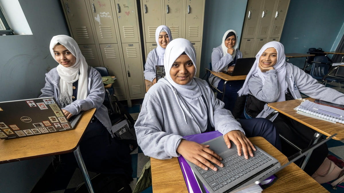 For Muslim teens, the hijab is a symbol of religious expression and  personal style - Newsday
