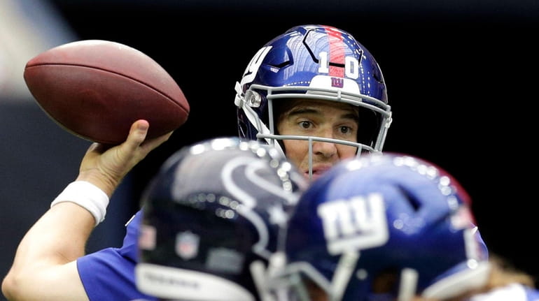 Eli Manning doesn't know if he'll retire with the Giants - Newsday
