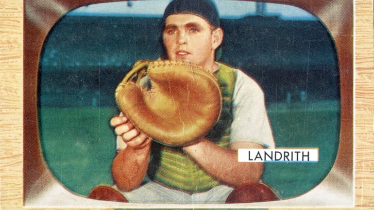 Hobie Landrith, a catcher for the 1962 New York Mets...