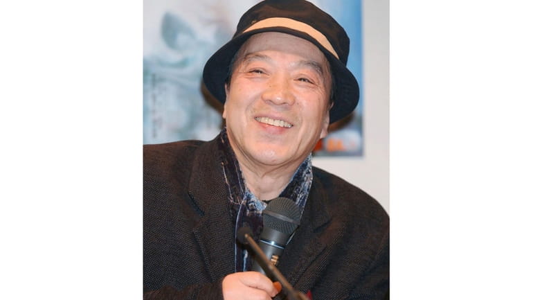 Juro Kara speaks during a press conference in Osaka, western...