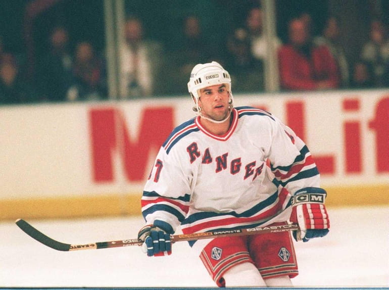 1997-98 Marc Savard New York Rangers Game Worn Jersey - Rookie