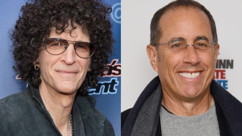 Howard Stern, left, has accepted an apology from fellow Long Islander...