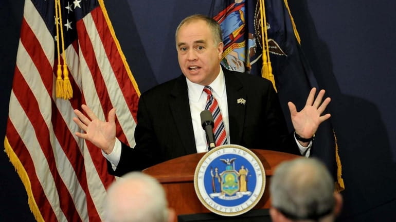 New York State Comptroller Tom DiNapoli says he wants to...