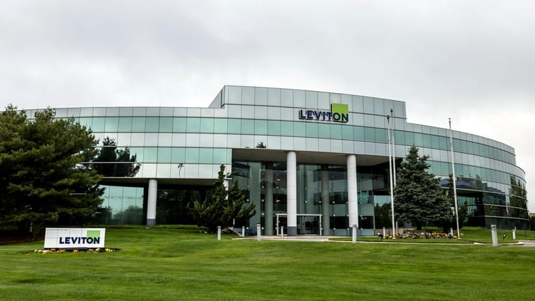 Leviton Manufacturing Co. headquarters in Melville on Thursday.