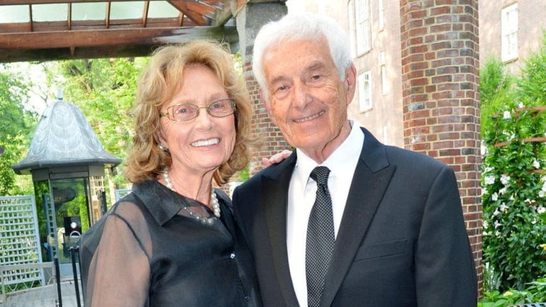 Real estate developer Donald Zucker and his wife, Barbara, attend...