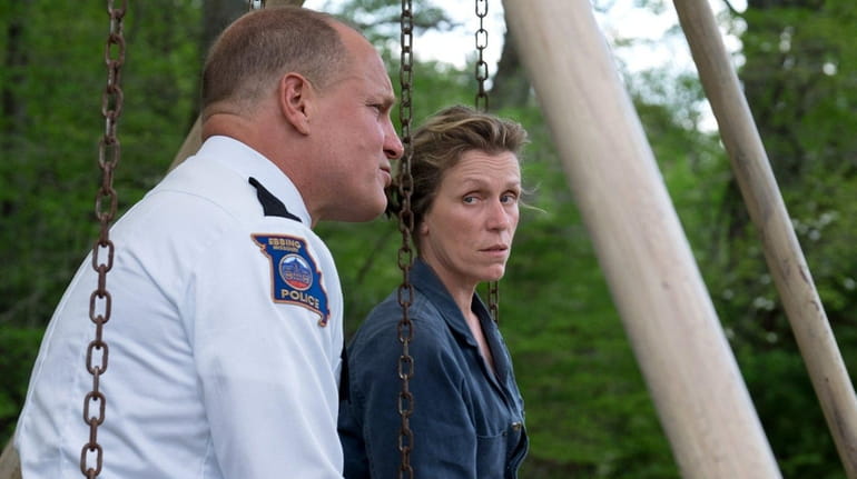 Frances McDormand in a scene from "Three Billboards Outside Ebbing,...