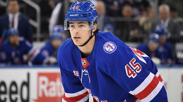 NY Rangers' Braden Schneider and his parents share a special moment