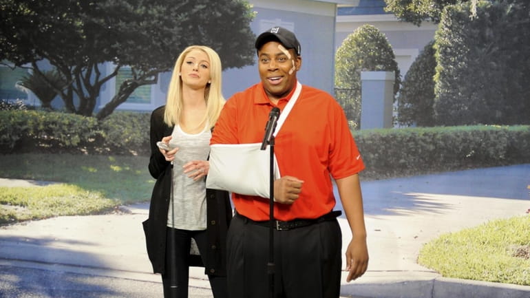 Blake Lively and Kenan Thompson on "Saturday Night Live."