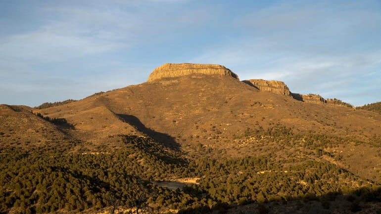 Fishers Peak in the Ratón Mesa of southern Colorado. (Michael...