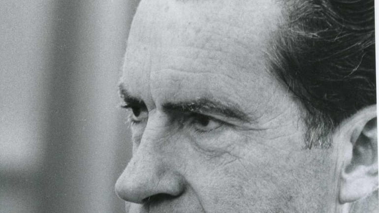Richard Nixon in HBO's "Nixon by Nixon: In His Own...
