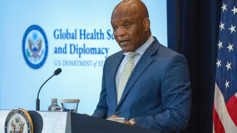 Ambassador-at-Large John Nkengasong, new head of the Bureau of Global...