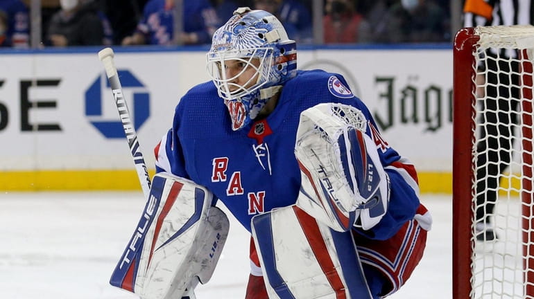 New York Rangers Lines, Defense Pairs, and Starting Goalie