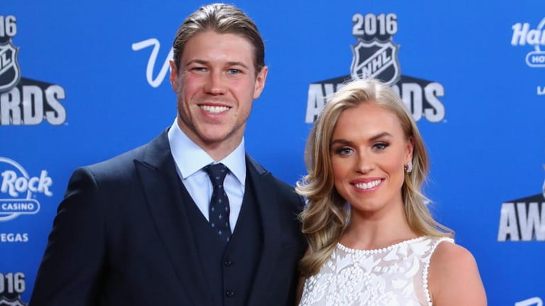 WATCH: Hockey Star Matt Martin Proposed to Ex-NFL Star Boomer Esiason's  Daughter, Sydney Esiason