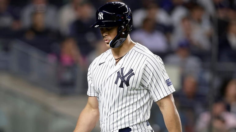 Yankees' Giancarlo Stanton not shying away from his 'terrible' season -  Newsday