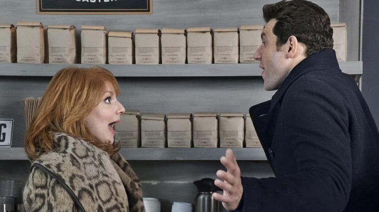 Julie Klausner and Bill Eichner in "Difficult People"  on Hulu.