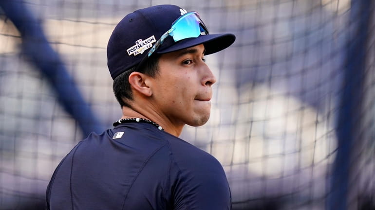 He's young. He has swagger. And Yankees rookie Oswaldo Cabrera never played  the outfield until this season. - Newsday