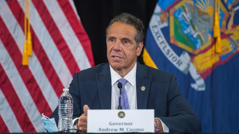 Gov. Andrew M. Cuomo, pictured last month, has both touted...