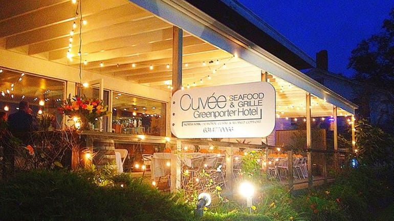 Cuvee Seafood & Grill is the restaurant inside the Greenporter...